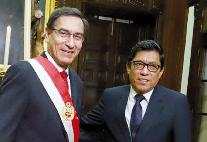 Martín Vizcarra y Vicente Zeballos