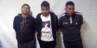 Patrick Flores, alias ‘patito ciego’, fue atrapado otros dos delincuentes, Frank Vela y Jean Romualdo