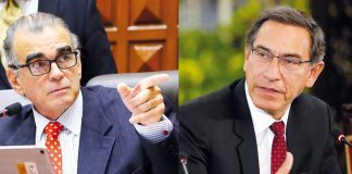 Vizcarra y Olaechea como perros y gatos Pedro Olaechea y Martín Vizcarra