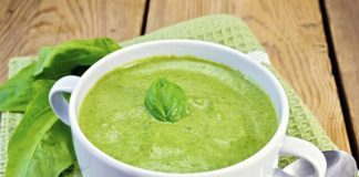Puré de espinacas