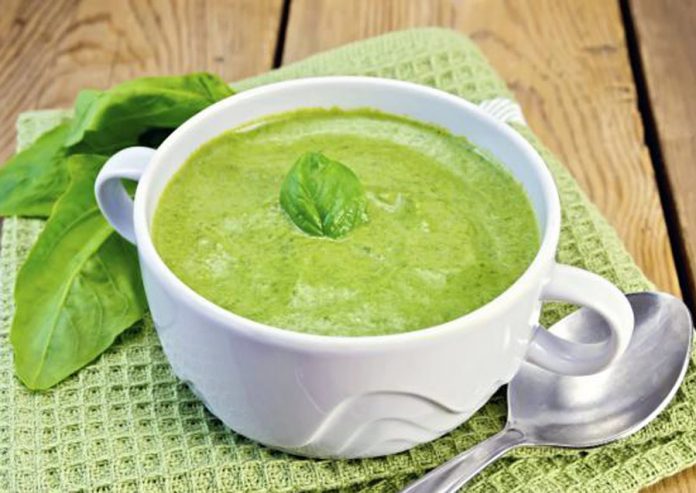 Puré de espinacas