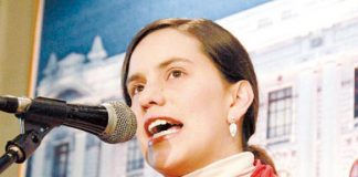 Verónica Mendoza presidenta de Nuevo Perú