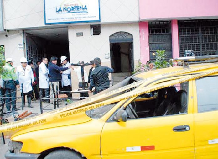 explosión de gas explosión de gas