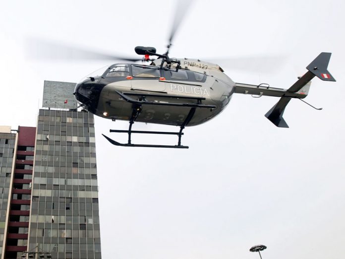 Helicópteros de la Policía Nacional del Perú