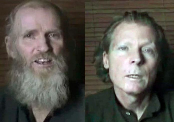 Los talibanes liberaron el martes en el sureste de Afganistán al rehén estadounidense Kevin King Los talibanes liberaron el martes en el sureste de Afganistán al rehén estadounidense Kevin King