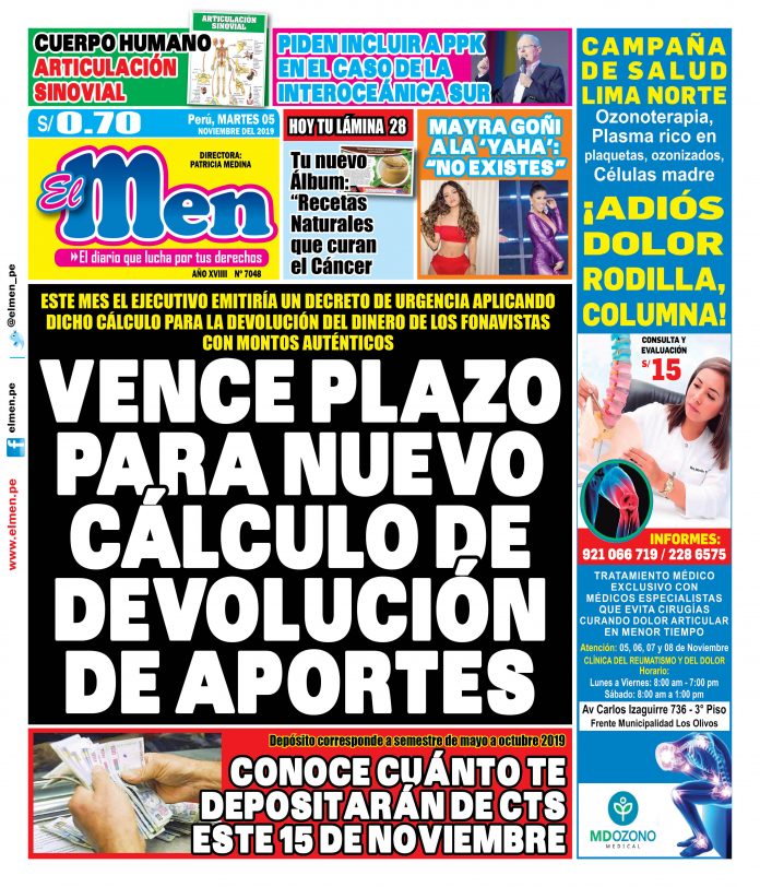 Portada (05/11/2019)