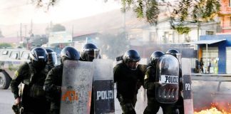 Protestas en Bolivia