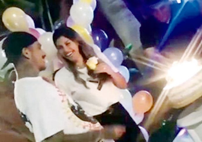 Alondra celebra cumpleaños de Paolo