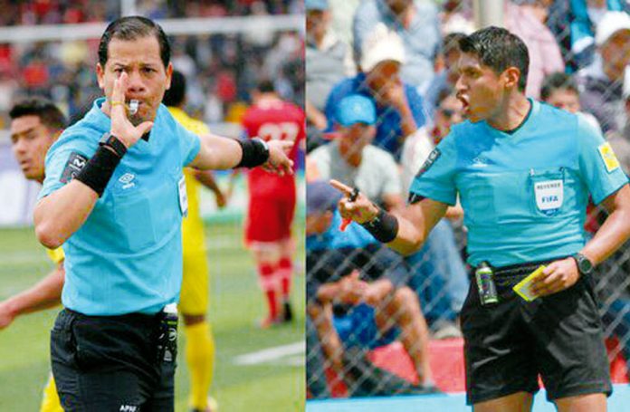 Arbitros para las finales de la Liga 1
