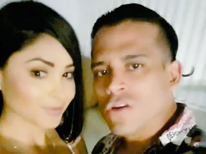 Christian Domínguez y Pamela Franco