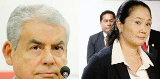 César Villanueva y Keiko Fujimori