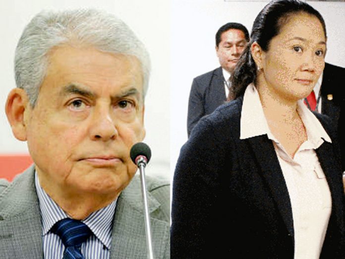 César Villanueva y Keiko Fujimori