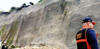 Derrumbe en Costa Verde