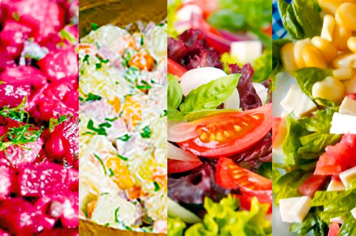 Ensaladas navideñas