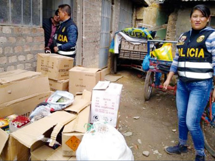 Incautación artefactos pirotécnicos