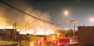 Incendio en el Callao