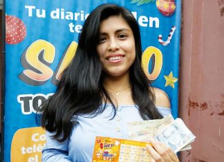 Ingrid Marleny Estrada Quispe se hizo acreedora de S/.200 de El Bingo Regalon