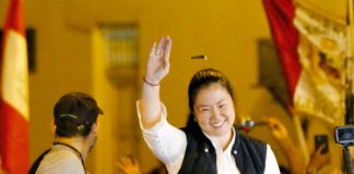 Lideresa de Fuerza Popular, Keiko Fujimori