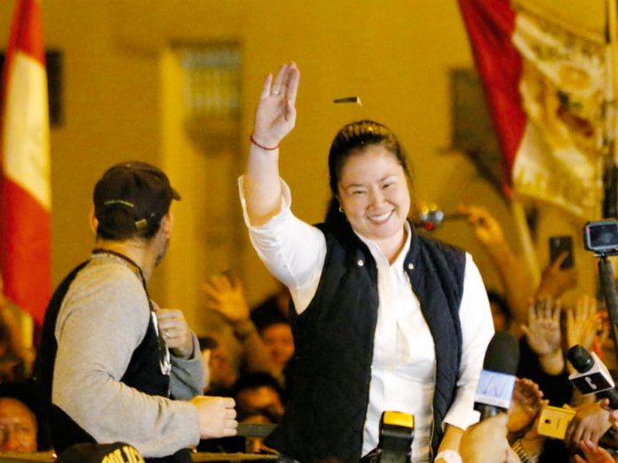 Lideresa de Fuerza Popular, Keiko Fujimori
