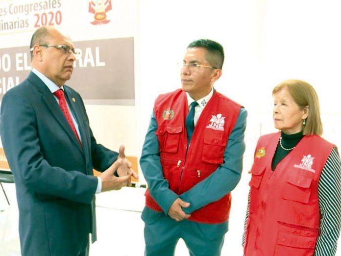 Luis Carrasco titular de Jurado Electoral Especial Lima Centro