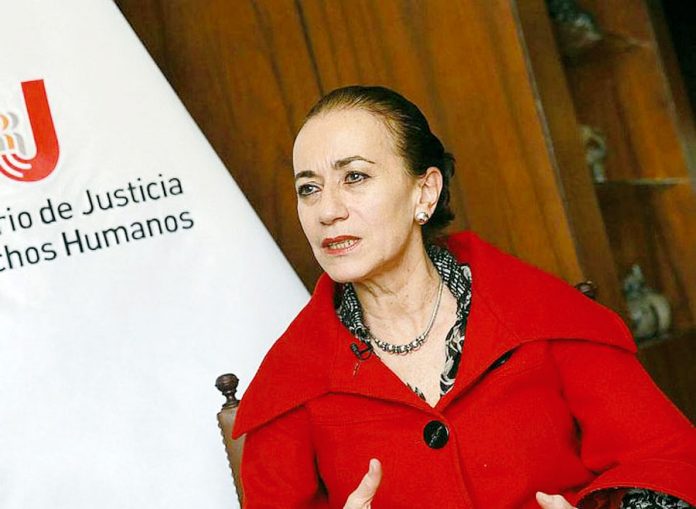 Ministra de justicia, Ana Teresa Revilla