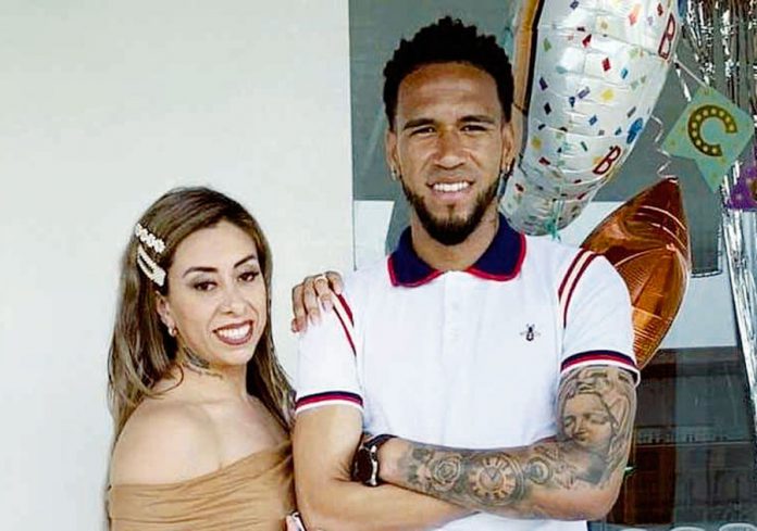 Pedro Gallese y su esposa Claudia Díaz