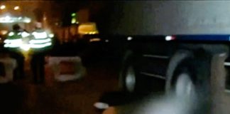 Tráiler mató a ladrón que escapaba con celular