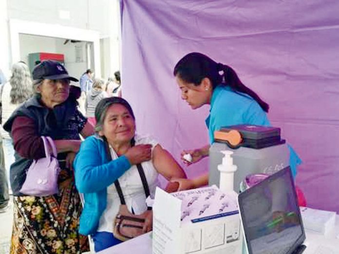Vacunados contra la influenza