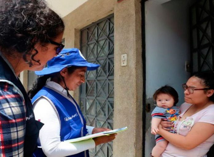 Visitas domiciliarias en la lucha contra la anemia