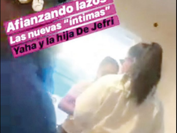 Yahaira Plasencia y Maialen Farfán, hija de Jefferson