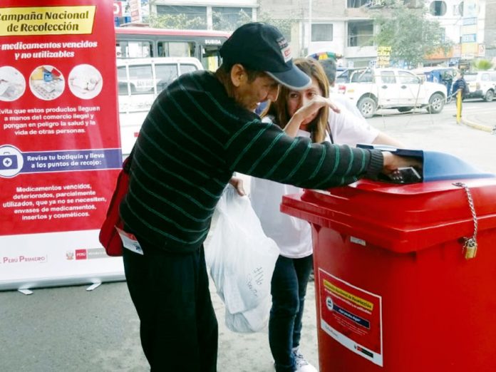 contenedores para desechar medicamentos vencidos