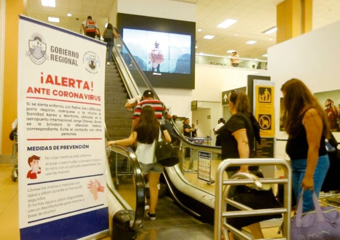 Aeropuerto Jorge Chávez refuerza control sanitario