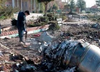Avión de Ucrania se estrella en Irán