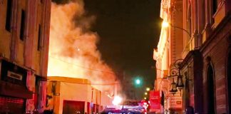 Incendio en el Cercado de Lima