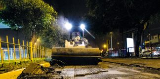 Iniciaron trabajos de mantenimiento en Av. Aramburú