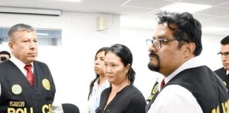 Keiko ya está en Penal de Chorrillos Keiko Fujimori