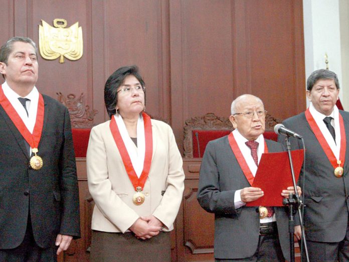 Marianella Ledesma Narváez presidenta del Tribunal Constitucional