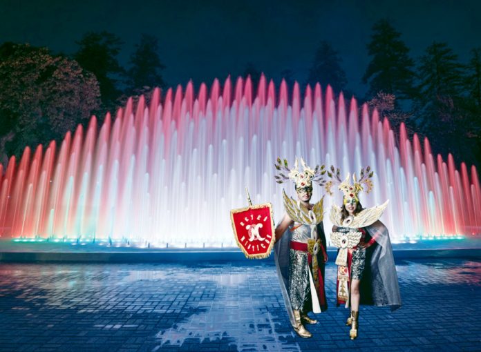 Pasacalle en Circuito Mágico del Agua