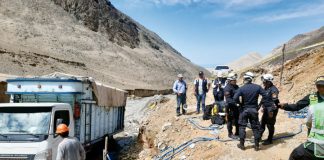 Rescate de mineros atrapados