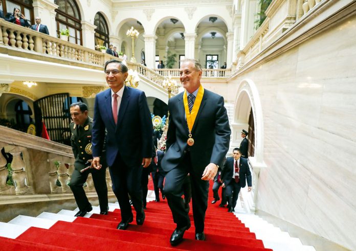 Vizcarra y Muñoz celebran aniversario de Lima