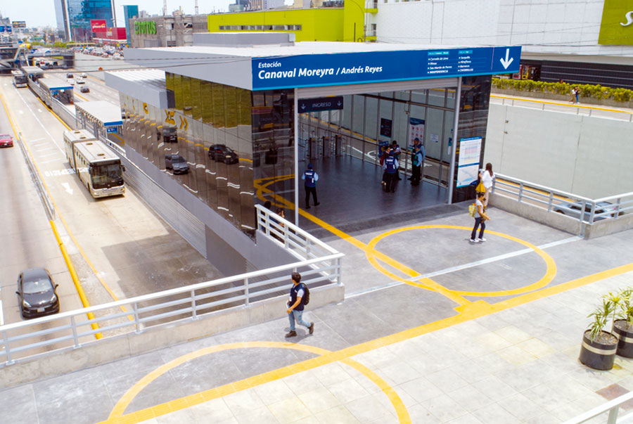 Estación Andrés Reyes del Metropolitano