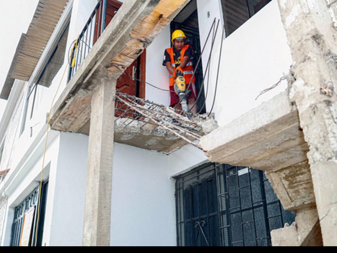 Inician trabajos de rehabilitación de viviendas en VES Inician trabajos de rehabilitación de viviendas en VES