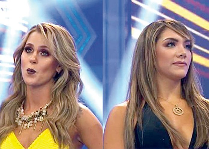 Isabel Acevedo y Ducelia Echevarría