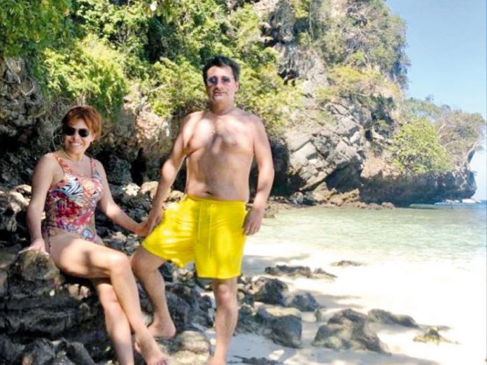 Magaly Medina y notario Alfredo Zambrano