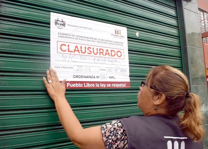 Municipalidad de Pueblo Libre clausuro cebicherías del distrito