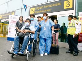 Pacientes sospechosos de haber contraído el coronavirus
