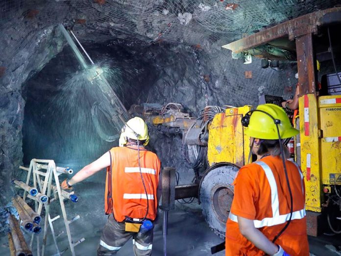 Produccion de cobre, plata y zinc