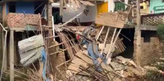 Desborde de río destroza viviendas