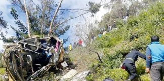 Accidente en Huancavelica