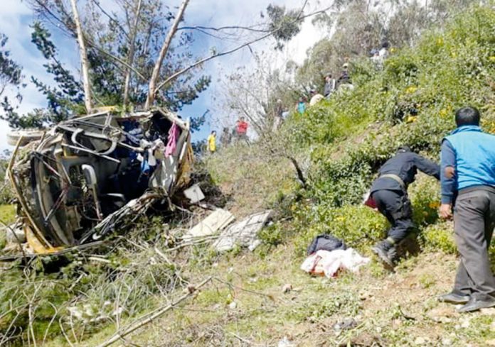 Accidente en Huancavelica Accidente en Huancavelica